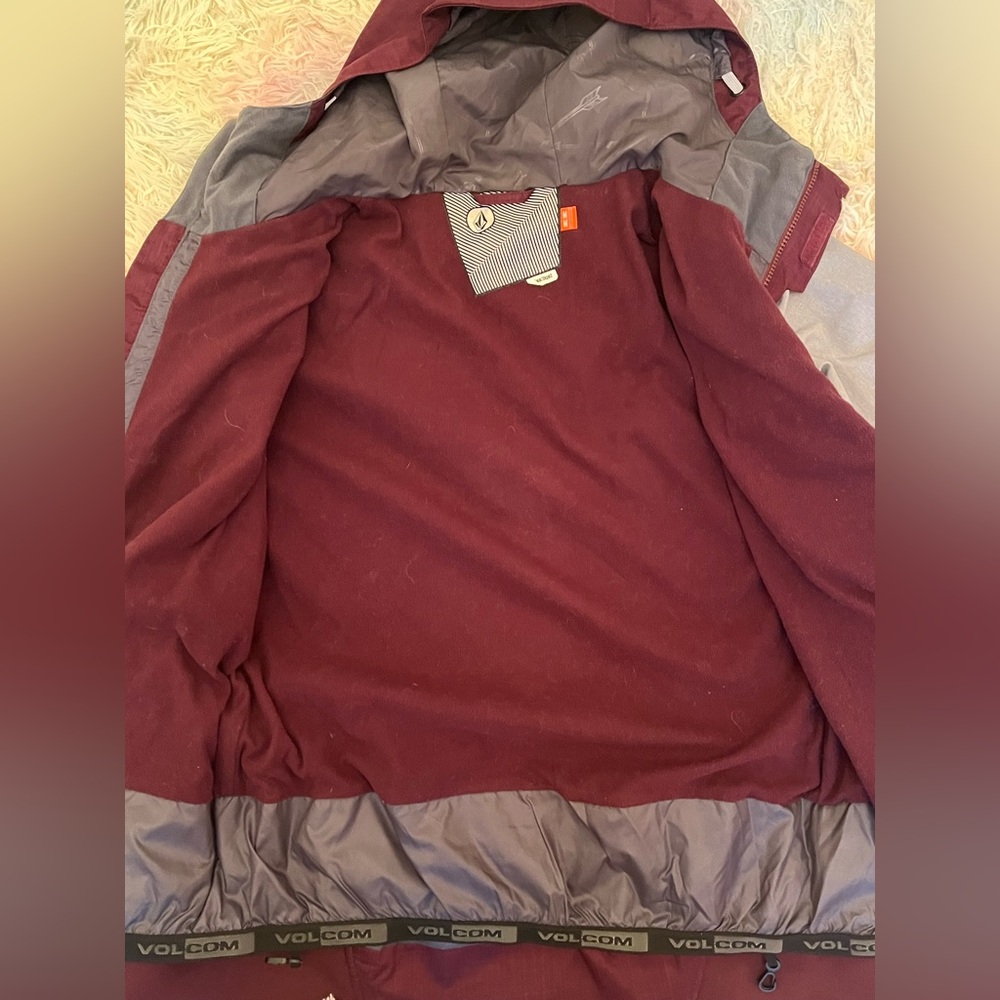 Ladies Volcom Ski/Snowboarding Jacket Shell - Picture 5 of 7